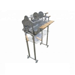 Cyprus Charcoal Rotisserie Rotating BBQ Grill
