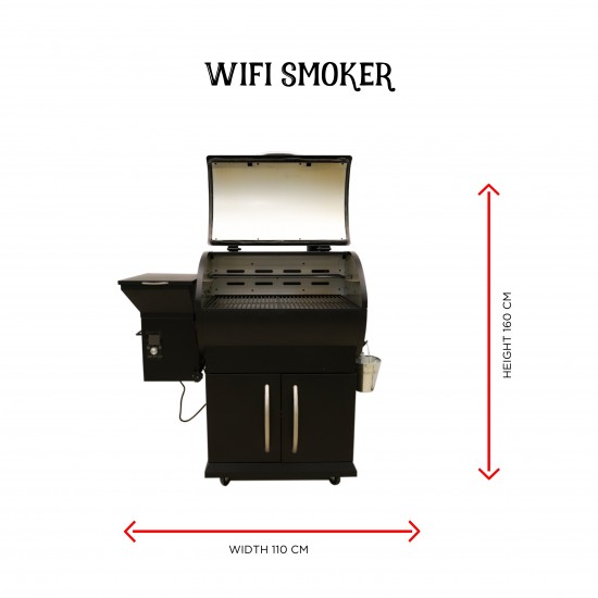 Medium pellet smoker wi-fi version